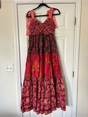 Free People Floral Tiered Maxi Dress